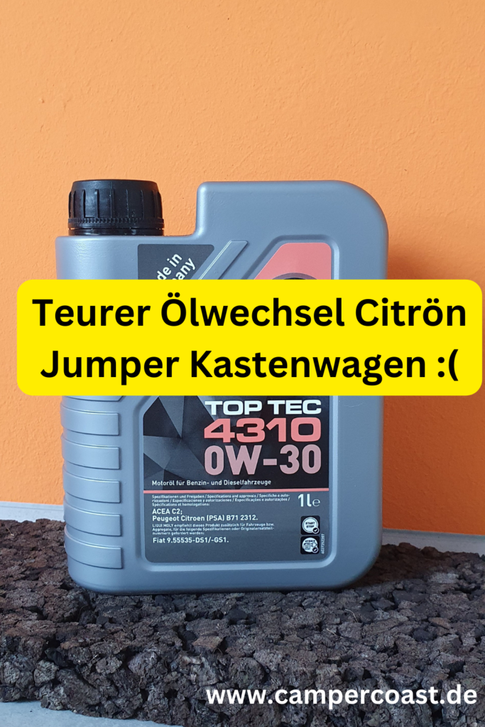 Teurer Ölwechsel Citrön Jumper Kastenwagen Teurer Ölwechsel Citrön Jumper Kastenwagen