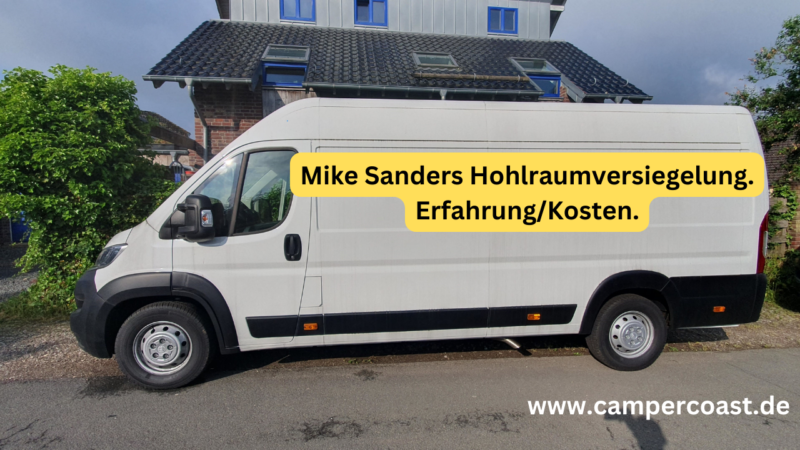 Unterbodenschutz und Mike Sanders Hohlraumversiegelung mit Wachs für Citroen Jumper L4H2