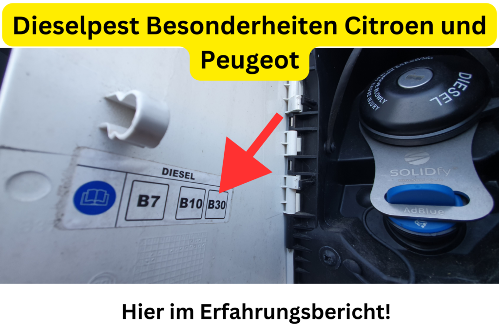 Besonderheiten Citroen und Peugeot PSA Gruppe bei Dieselpest