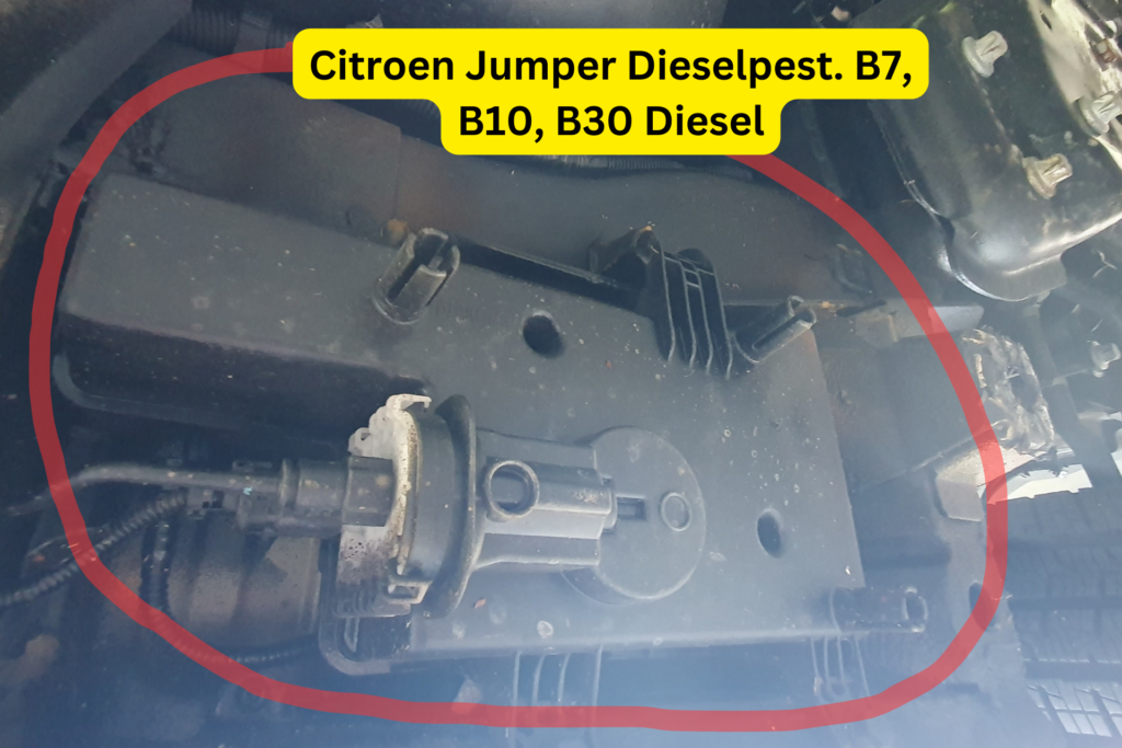 Citroen Jumper Dieselpest. B7, B10, B30 Diesel