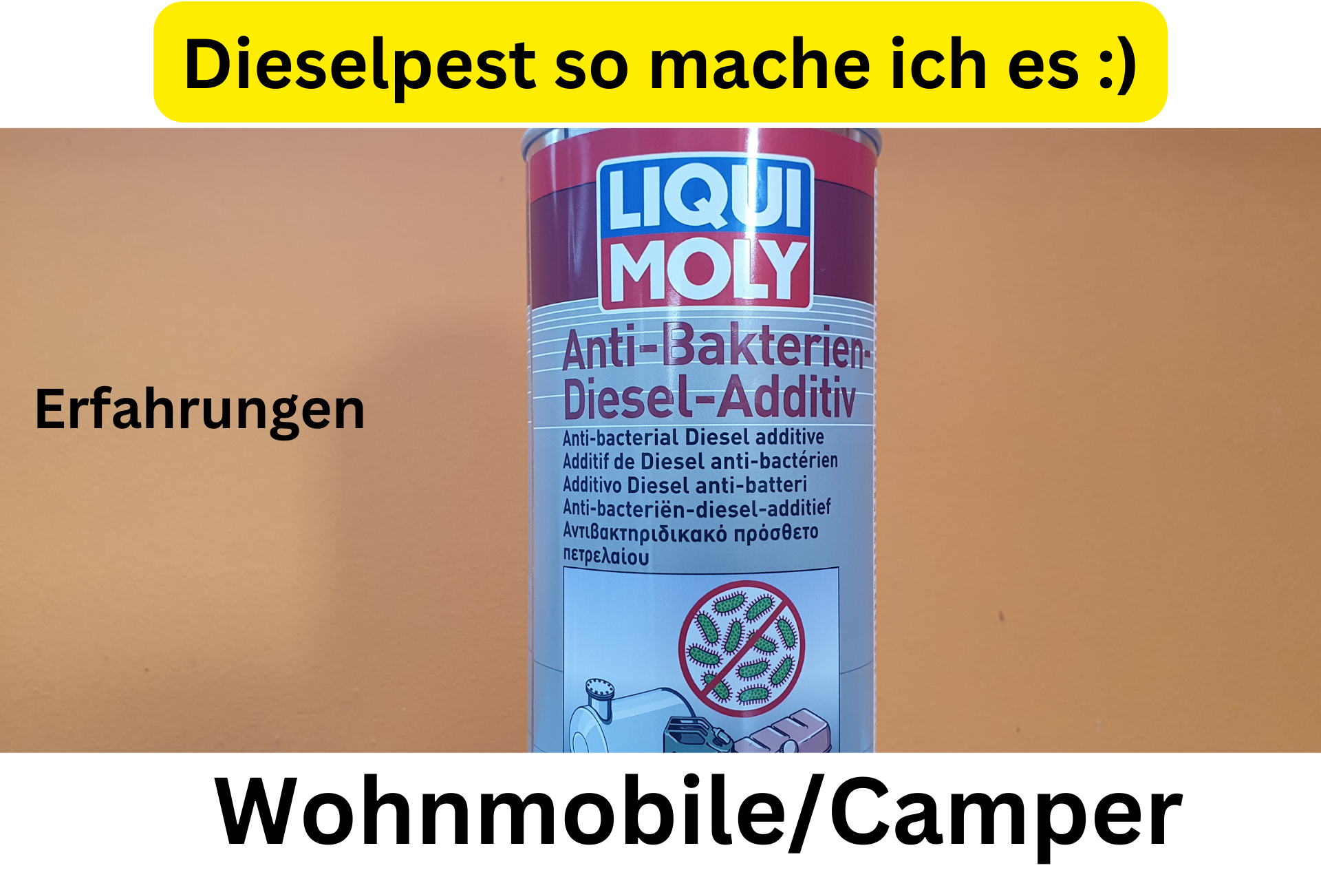 Liqui Moly Anti Bakterien Additiv 1l gegen Dieselpest in Tanks
