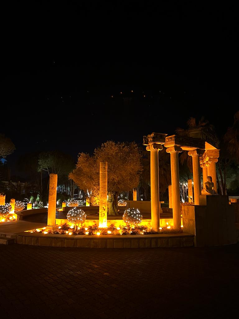 SerikAntalya, Türkei ROBINSON NOBILIS bei Nacht, der Hammer