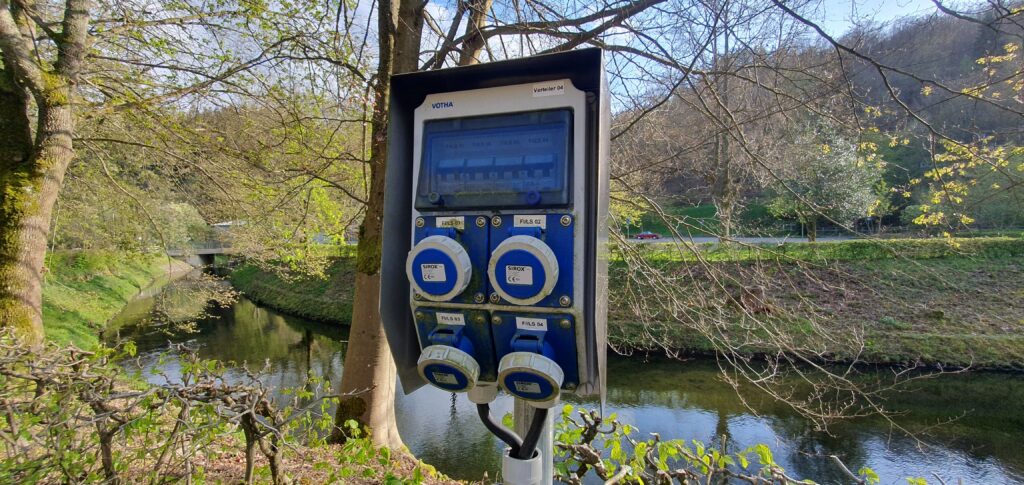 Strom kostenlos für 24 Std im Tagesmietpreis Olef-Talsperre enthalten