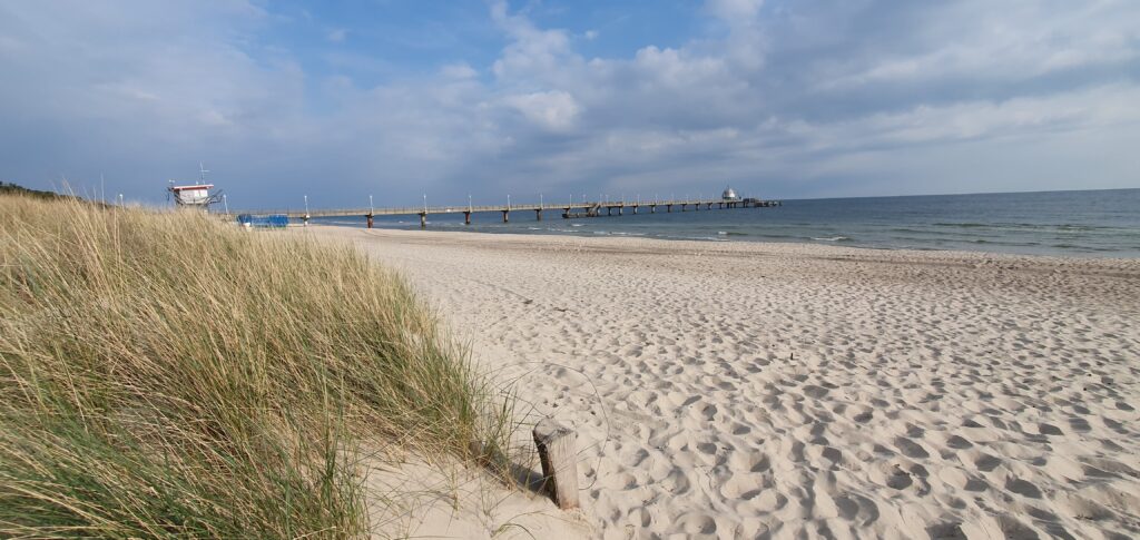 Toller Sand am Strand - Wind und Wetter nicht perfekt