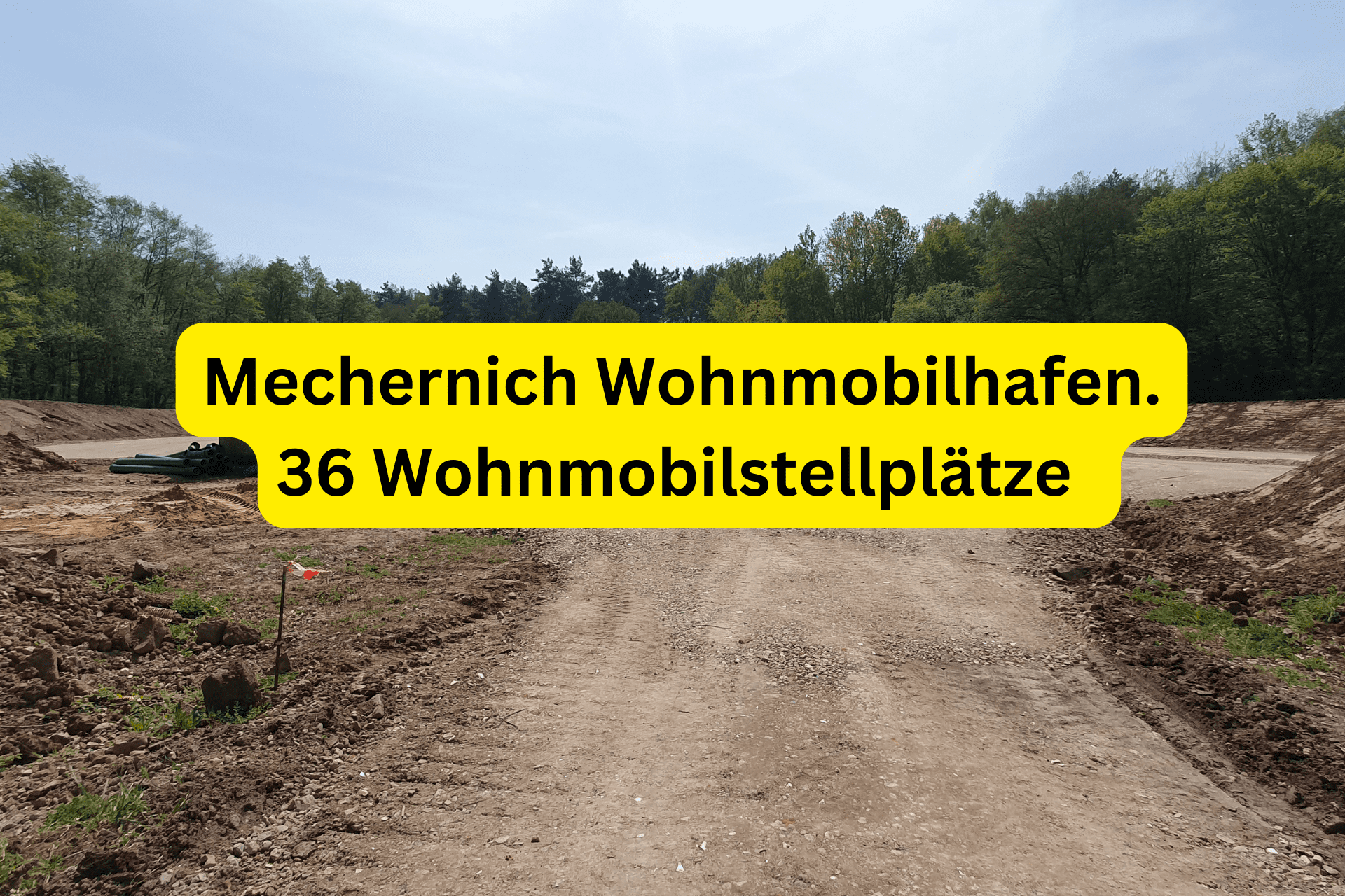 Mechernich Wohnmobilhafen. 36 Wohnmobilstellplätze