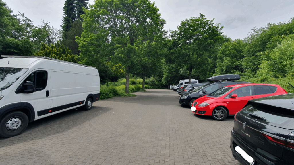 Kostenlos Parken - Stehen in Manderscheid