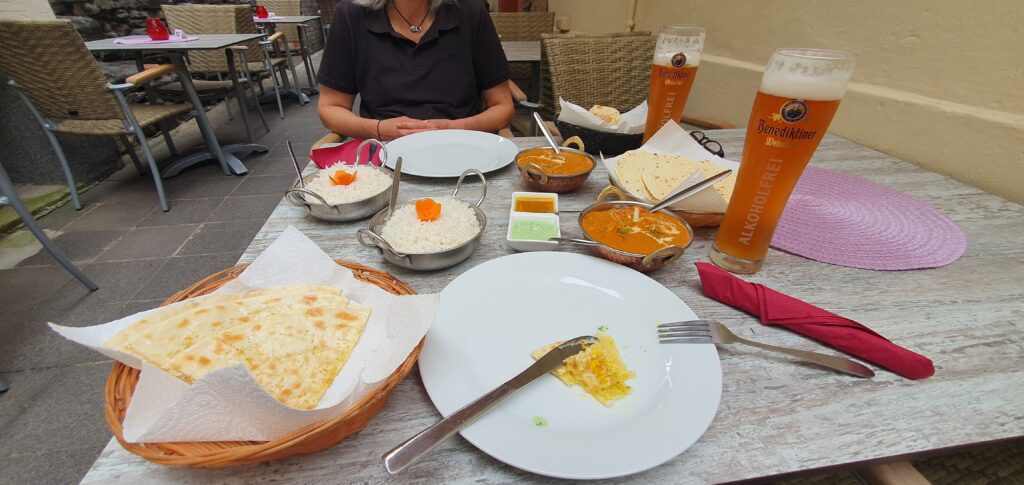 Gut Indisch essen Sehr gut beim Inder gegessen